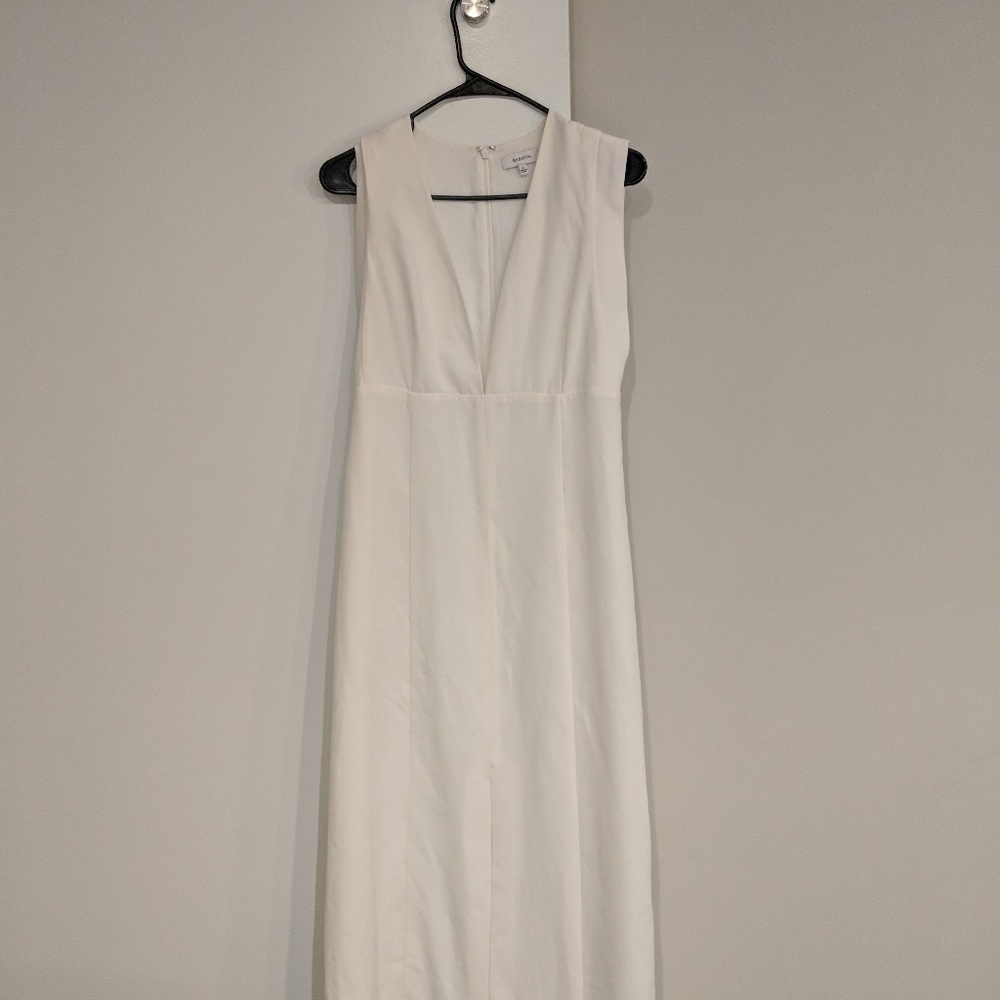 Aritzia White Babaton Dress
